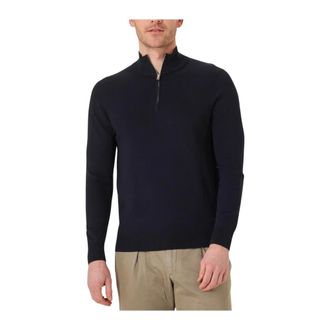 Profuomo Heren, Sweatshirts & Hoodies, Blauw, Maat: XL