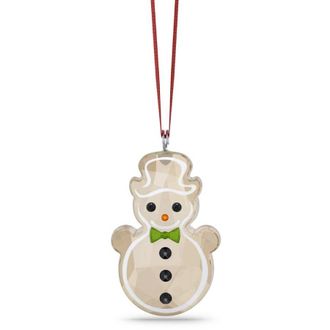 Swarovski Holiday Cheers Gingerbread Snowman Ornament