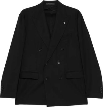 Tagliatore Completo doppiopetto in lana - Nero