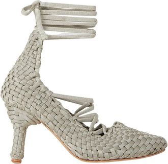 Isa Boulder Pumps - Dames - Pumps - Grijs - 37 EU - Rayon - Schoenen