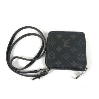 Louis Vuitton Monogram Eclipse Black Monogram Eclipse Wallet (Bi-Fold) (Pre-Owned)