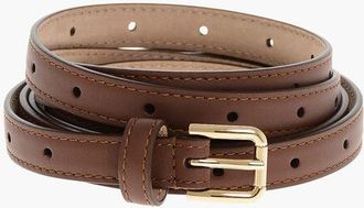 Dolce & Gabbana Leather Slim Blet 15mm size 85