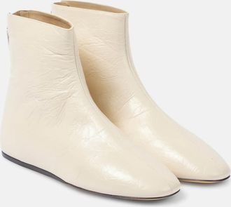 Le Monde Beryl Luna leather ankle boots