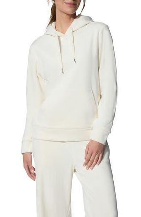 Yogalicious Dreamy Rib Coffee Break Sweatshirt in White Dove at Nordstrom Rack, Size Large