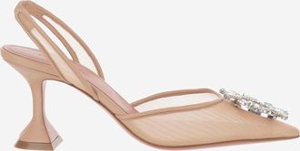 Amina Muaddi Begum mesh-slingbacks