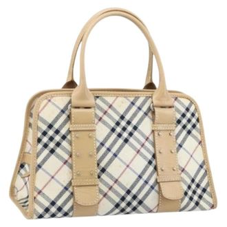 Burberry Pre-owned Handbags, female, Beige, Size: ONE SIZE Pre-owned Vintage Hand Bag