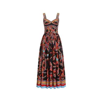 Dolce & Gabbana Midi Dresses - female - Dolce & Gabbana - Midi Dresses - Multicolor - S - Dresses