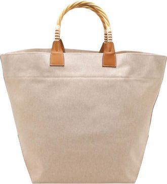 Herm&egrave;s Pre-owned Hermes Limited Edition Toile Sac Steeple 42 Ladies M6144NBUZMWMS0UX