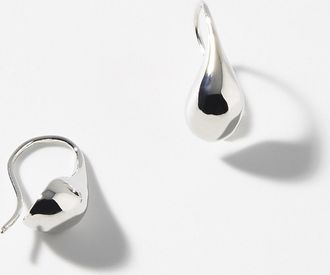 Simons Womens Metallic teardrop earrings
