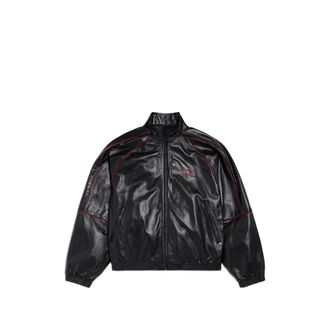 Balenciaga Black Leather Jacket