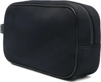 Emporio Armani Nylon Travel Clutch - Black