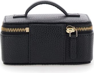 Marc Jacobs Womens Handbag The Jewel Box Black Leather Split Cow Handbags Hand Bags