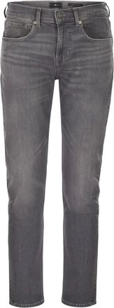 7 For All Mankind Jeans con design a cinque tasche - Grigio