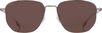 HUGO BOSS Brown Square Mens Sunglasses BOSS 1538/F/SK 06LB/70 57