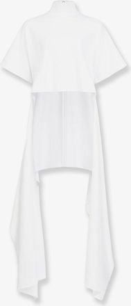 Alaia T-Shirt Asym in misto cotone - ALAIA - gender_Woman