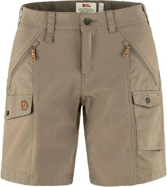 Fjällräven Nikka Shorts Curved Shorts für Damen | beige