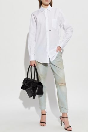 Dsquared2 Shirt With Pocket, Womens, White