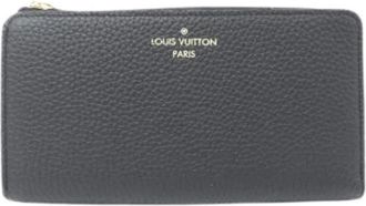 Louis Vuitton Pre-owned Wallets, female, Black, Size: ONE SIZE Pre-owned Vintage Long Wallet