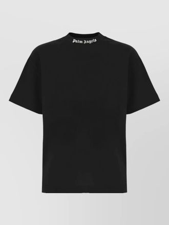 Palm Angels cotton crew neck short sleeves t-shirt