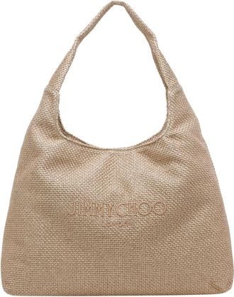Jimmy Choo London Beach Diamond Hobo Bag