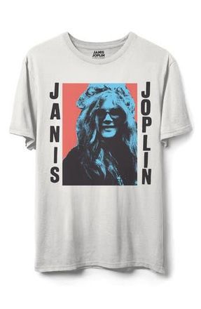 Junk Food Janis Joplin Graphic T-Shirt in White at Nordstrom Rack, Size X-Small