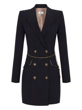 Elisabetta Franchi Double-Breasted Dress-Donna