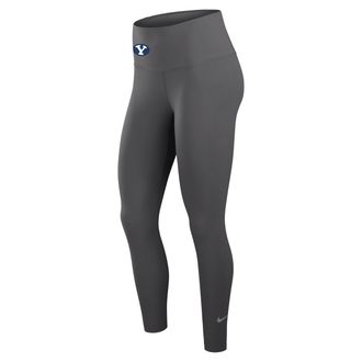 Nike Womens One (BYU) Dri-FIT High-Rise Leggings in Brown | IM0035-254