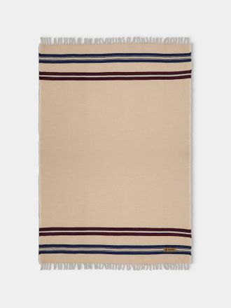Lyria Litorale Handwoven Linen and Cotton Throw (75in/1.9m)