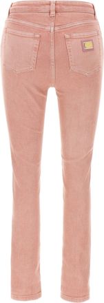 Dolce & Gabbana Womens Multicolor Cotton High-Waisted Jean Clothing