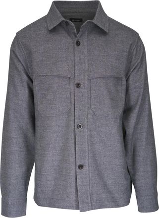 AG - Adriano Goldschmied Camicia in twill - Grigio