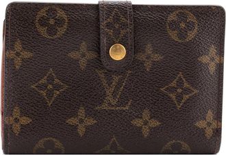 Louis Vuitton Brown Monogram Canvas French Wallet (Authentic Pre-Loved)