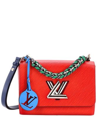 Louis Vuitton Braided Handle Twist Bag Epi Mm (Authentic Pre-Loved)