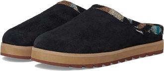 Sanuk Cloud Lounger Womens Slippers Black Suede : 11 B - Medium