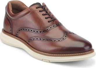 Kenneth Cole Lendal Wingtip Oxford in Cognac/Mocha at Nordstrom, Size 10.5