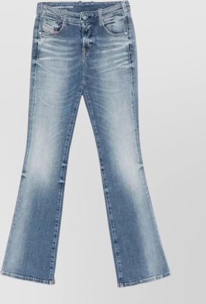 Diesel high-rise flared jeans