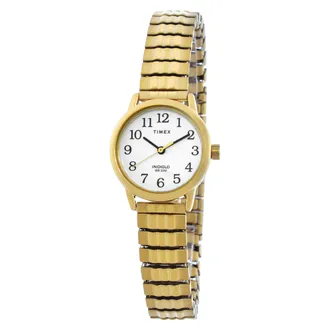Timex Easy Reader Quartz White Dial Ladies Watch TW2V06000