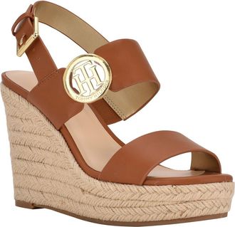 Tommy Hilfiger Kahdy Espadrille Wedge Sandal in Light Brown 230 at Nordstrom Rack, Size 5.5