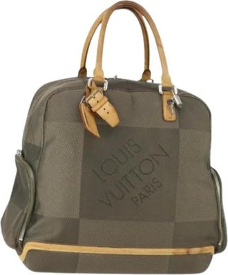 Louis Vuitton Pre-owned Weekend Bags, female, Brown, Size: ONE SIZE Pre-owned Vintage Canvas Travel Bag