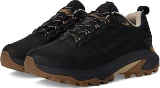 Merrell Moab Speed 2 Leather Waterproof Womens Climbing Shoes Black : 10.5 M