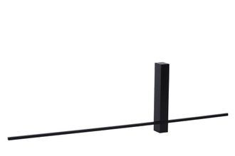 Lucide SEGIN Non Dimmable Stylish Mountable Indoor Decor LED Wall Light in Black