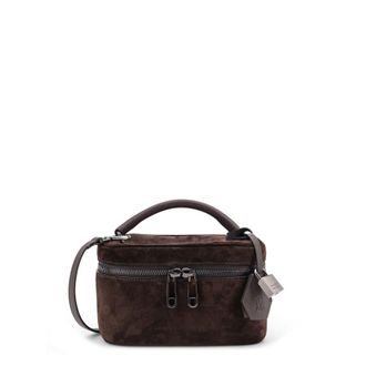 Brunello Cucinelli Suede Shoulder Bag