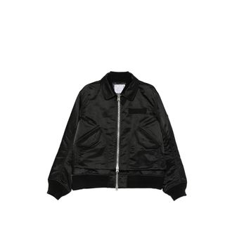 sacai Long-sleeve Zip-fastening Jacket