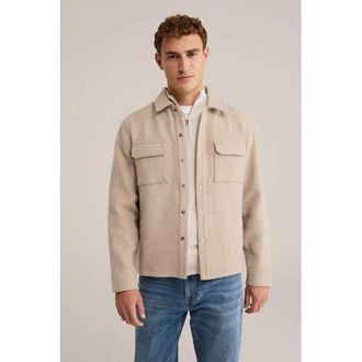 WE Fashion overshirt beige