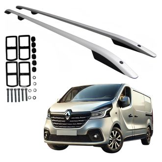 OEM Barras De Techo Opel Vivaro Renault Trafic Talento Nv300 2014- Plata Larga