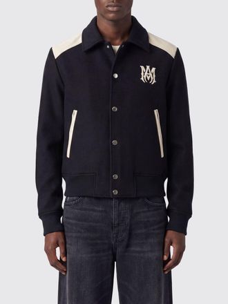 Amiri Bomber Varsity in misto lana con patch monogram