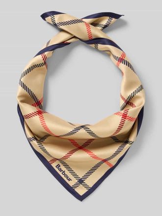 Barbour Tuch aus Satin Modell MACKWORTH HEAD in Beige, Gr&ouml;&szlig;e 1