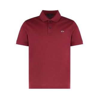 Paul & Shark Logo-embroidery Short-sleeve Polo Shirt