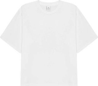 Won Hundred Effen T-shirt - Dames - T-shirts - Wit - XL - Katoen - Tops