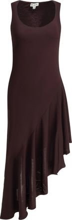 Alaia asymmetrische midi-jurk