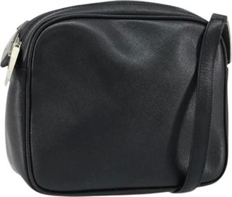 Ferragamo Pre-owned Cross Body Bags, female, Black, Size: ONE SIZE Pre-owned Cross Body Bag